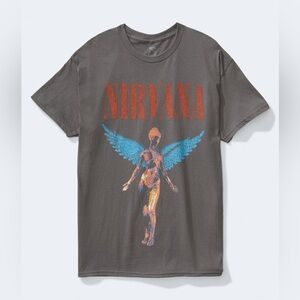 NWT Nirvana In Utero Graphic Tee Size Small Unisex